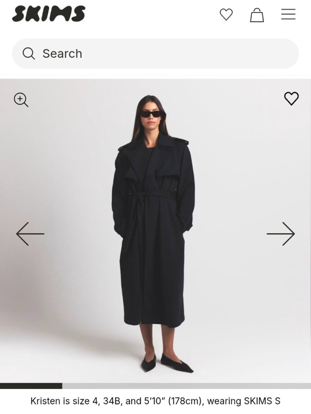 Boyfriend Fleece Trench Coat